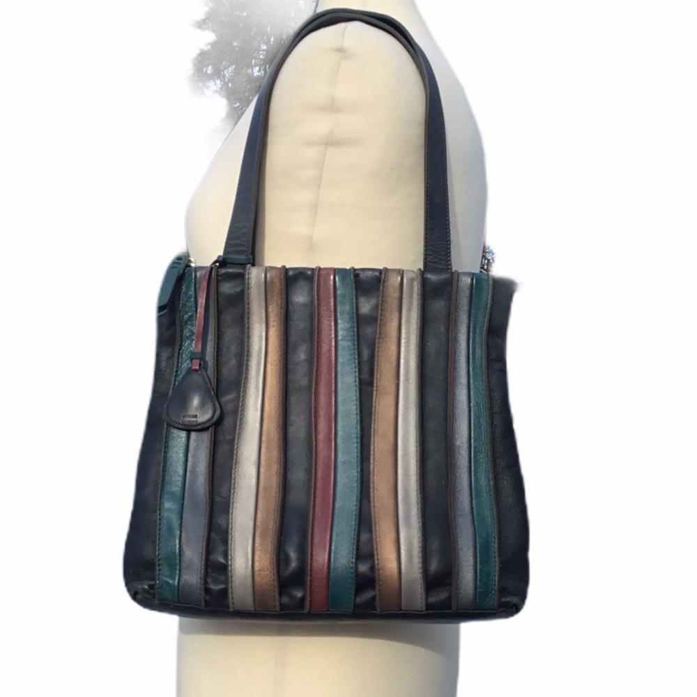 Mywalit Laguna Small Leather Shopper Tote Bag